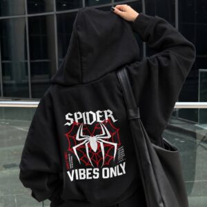 هودی زنانه لش کلاهدار اسپایدر Spider | دورس توکرکی گرم