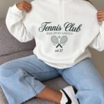 دورس نیم زیپ tenis club | دورس دخترانه | دورس اسپرت