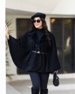 مانتو زنانه دورو مدل فریماه کد 2115 | مانتو طرح پوست