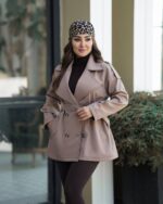 لباس زنانه مدل سانتانا دو بخیه | لباس پارچه سانتا درجه یک