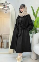 ست زنانه کت و سارافون جین تنسل اسلیم SLIM کد 70312 | ست دو تکه جین